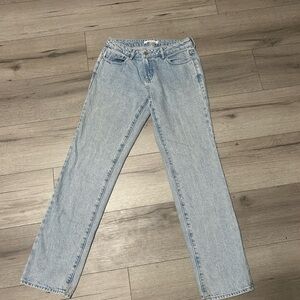 PacSun Light Wash Straight Leg Women's Jeans